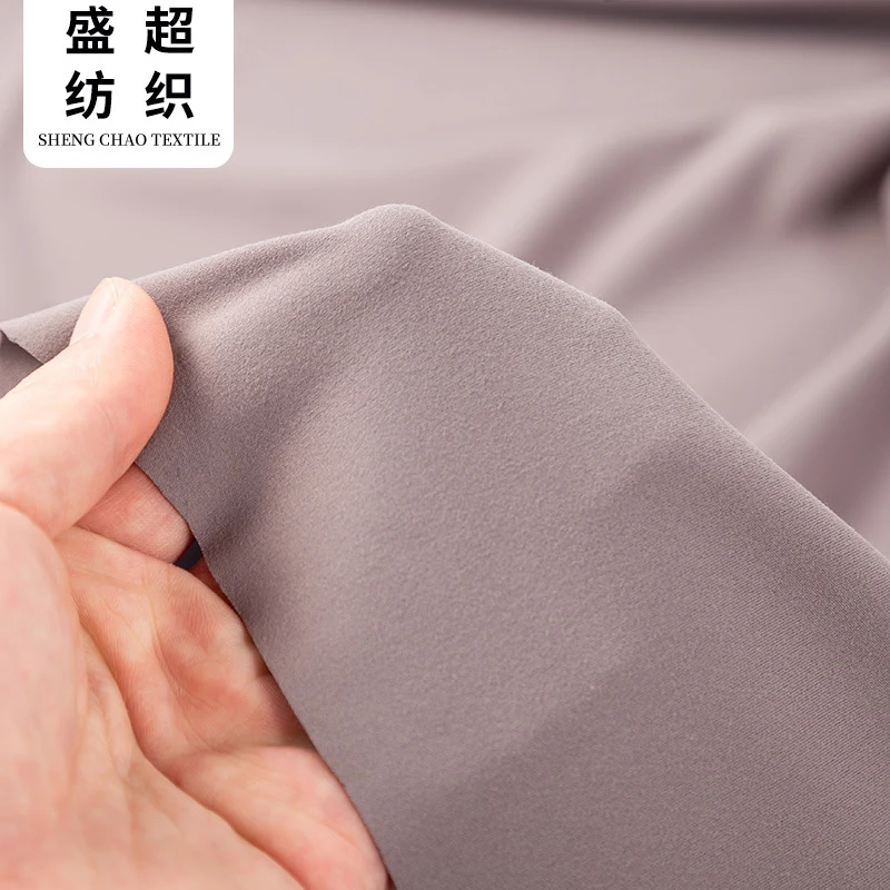 220G nylon-spandex double-sided brushed yoga wear fabric, sports bra fabric