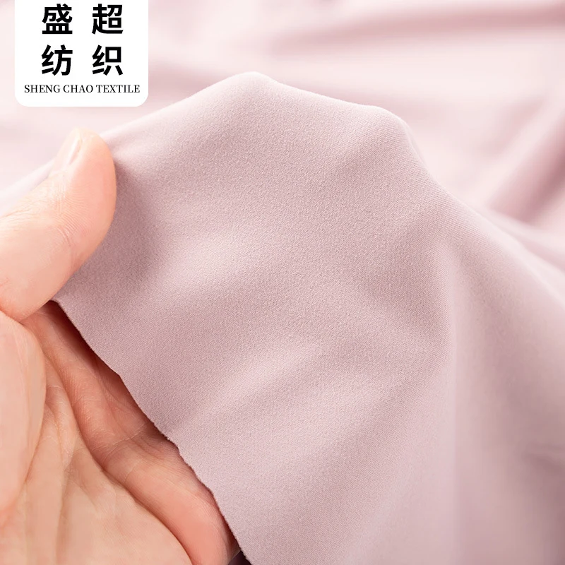 Custom 40D nylon-spandex double-sided brushed sports vest fabric