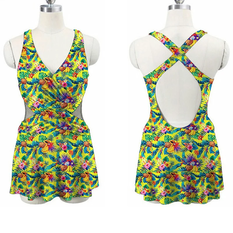 Digital Printed Nylon Spandex Fabric