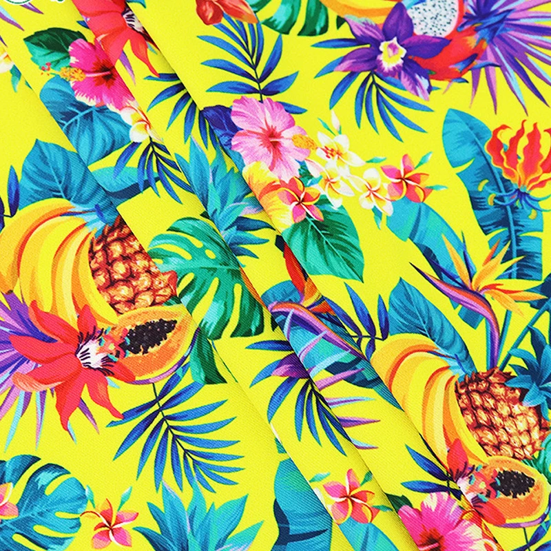 Digital Printed Nylon Spandex Fabric