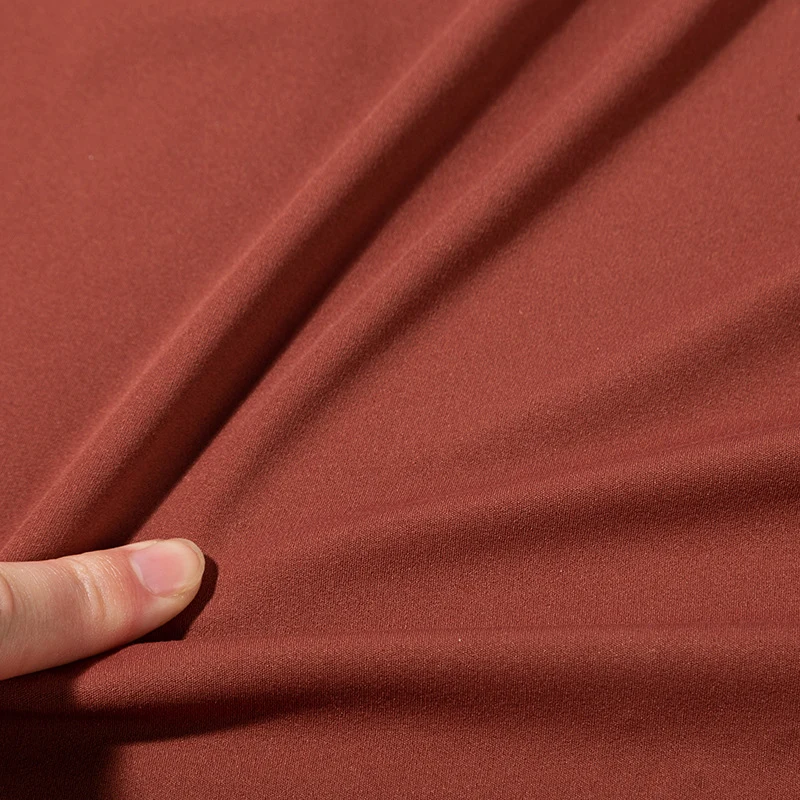 Double-sided nylon-spandex knitted fabric, stretchy fitness yoga wear fabric