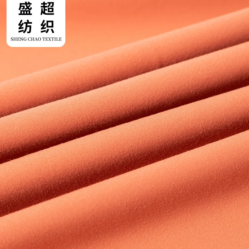 Nylon and spandex fabric, double-sided brushed quick-drying yoga wear fabric