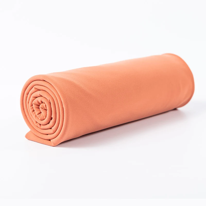 Nylon and spandex fabric, double-sided brushed quick-drying yoga wear fabric