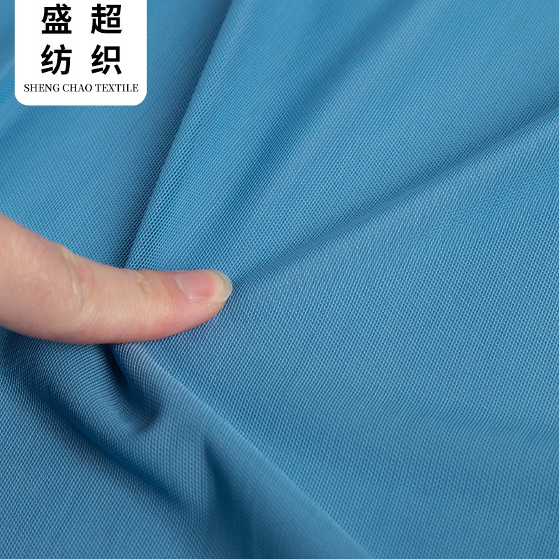 Nylon-spandex mesh fabric, four-way high elasticity fitness and yoga apparel fabric