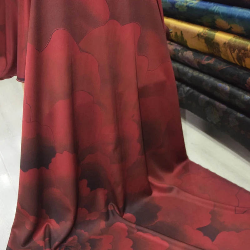 Patterned Silk Fabric