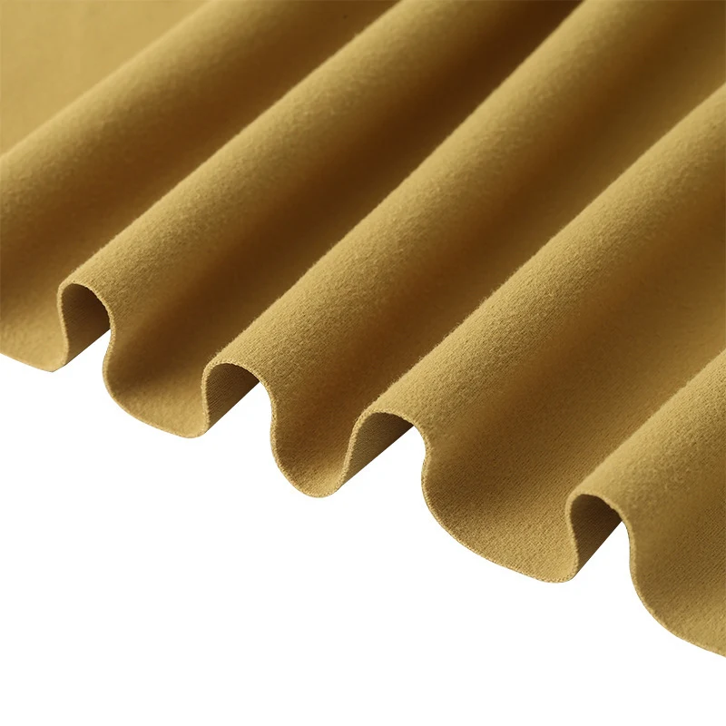 Polyester fabric, single and double side brushed fabric, sports vest and yoga wear fabricProduct Parameters