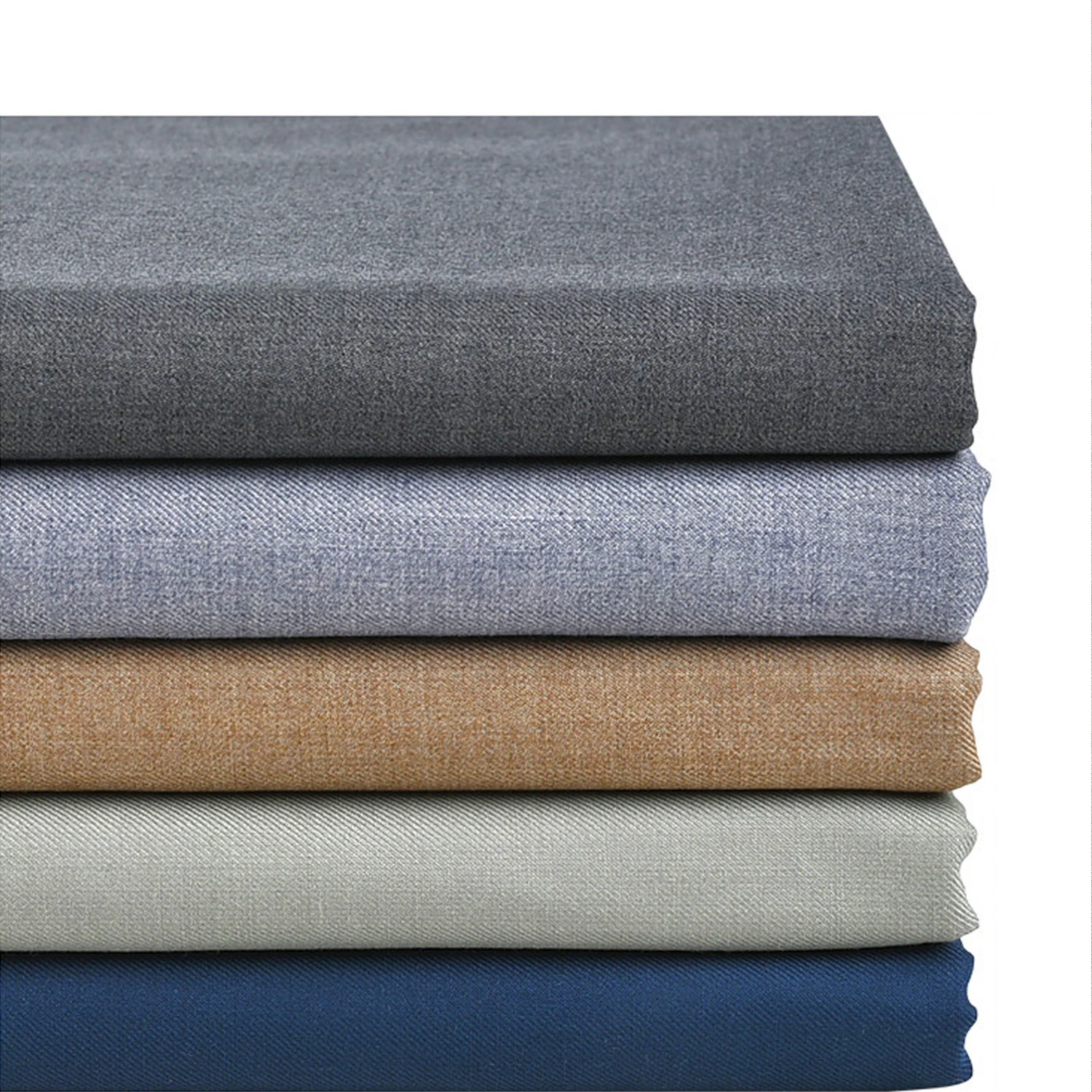 Twill Suit Fabric 80% Polyester 20% Rayon